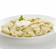 Пельмени с капустой