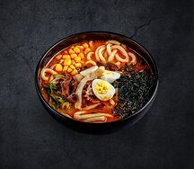 Лакса с морепродуктами