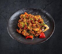 Курица в кисло-сладком соусе