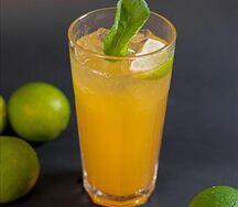 Лимонад личи-персик