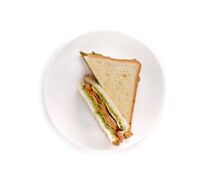 Сэндвич с ветчиной