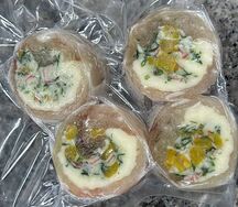 Рулет для запекания из минтая с кукурузой