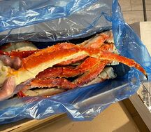 Краб, камчатские клешни крупные
