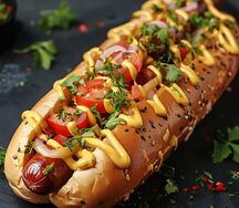 Хот-дог BBQ