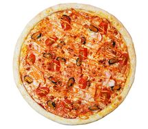 Пицца с морепродуктами