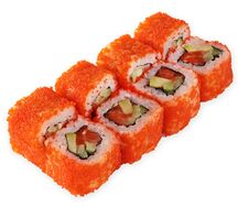 Калифорния с лососем