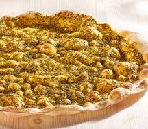 Фокаччино песто э альо