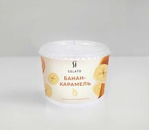 Мороженое Банан-карамель