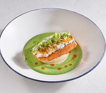 Сальмоне, рикотта э брокколи
