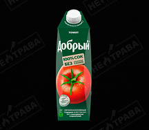 Сок Добрый томатный 1 л