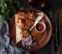 Шашлык из cвинoй шейки