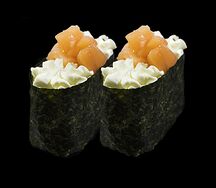 Суши острый лосось х2