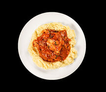 Чахохбили с картофельным пюре