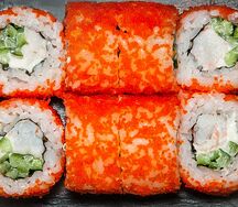 Ролл Калифорния с креветкой