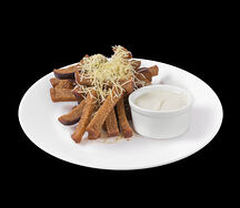 Гренки с сыром и чесноком