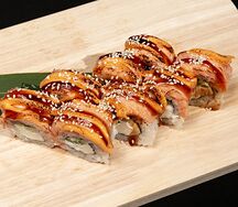 Лосось с поджогом