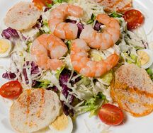 Цезарь с креветками