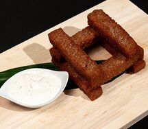 Гренки чесночные