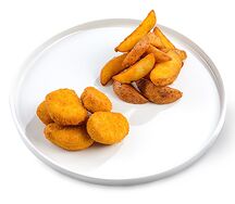Детское комбо с картофельными дольками