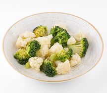 Брокколи с цветной капустой