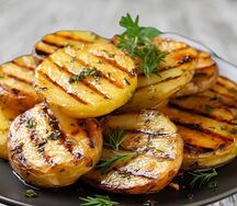 Картофель с дымком