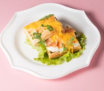 Форель со сливочным сыром