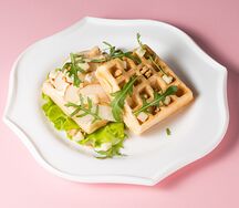 Фуагра с сыром и грушей