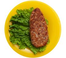 Фирменная котлета из мраморной говядины