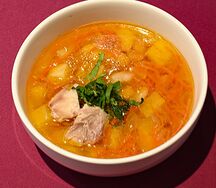 Суп фасолевый