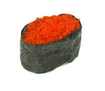 Суши с тобико красной