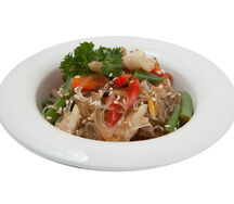 Лапша с морепродуктами