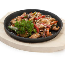 Курица Терияки с овощами