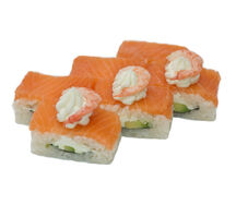 Ролл Бокс с лососем