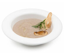 Суп-пюре с лесными грибами