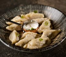 Пельмени с мясом лося