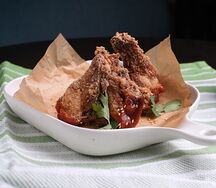 Крылья куриные в остром соусе