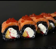 Филадельфия манго, лосось, икра