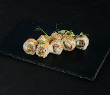 Холодный с лососем терияки