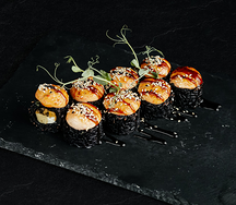 Ролл с мидиями