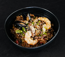 Рис с морепродуктами