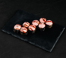 Запеченный с курицей и беконом