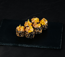 Тартар креветка манго