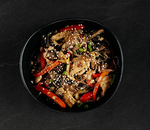 Фунчоза с курицей