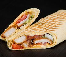 Ролл с наггетсами