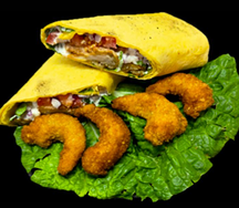 Ролл с креветками