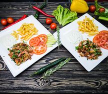 Сувлак Открытый с курицей