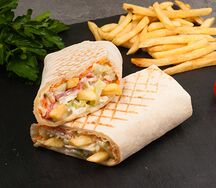 Шаурма Вегетарианская с картофелем фри