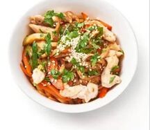 Wok с курицей