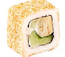 Ролл с омлетом