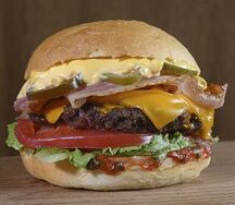 Бургер с говядиной